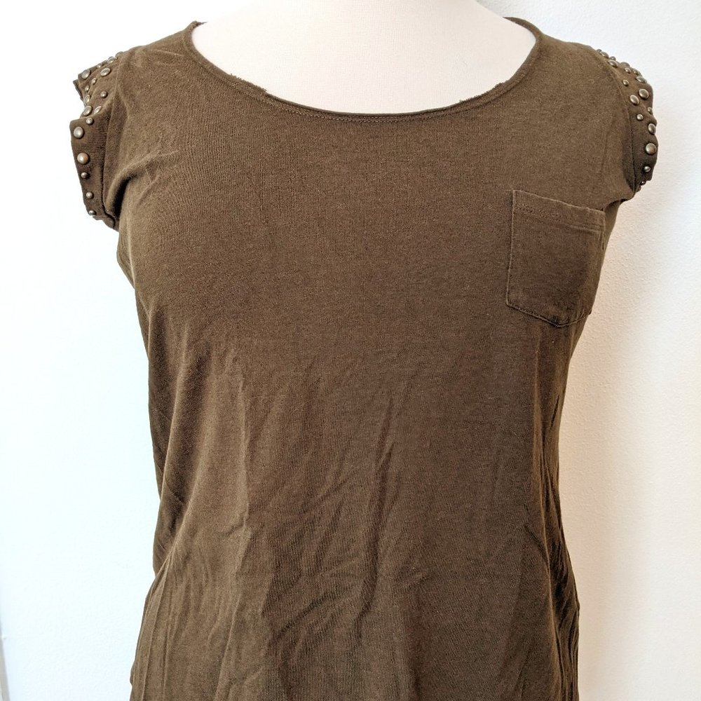 Summer! Distressed and Studded Tank